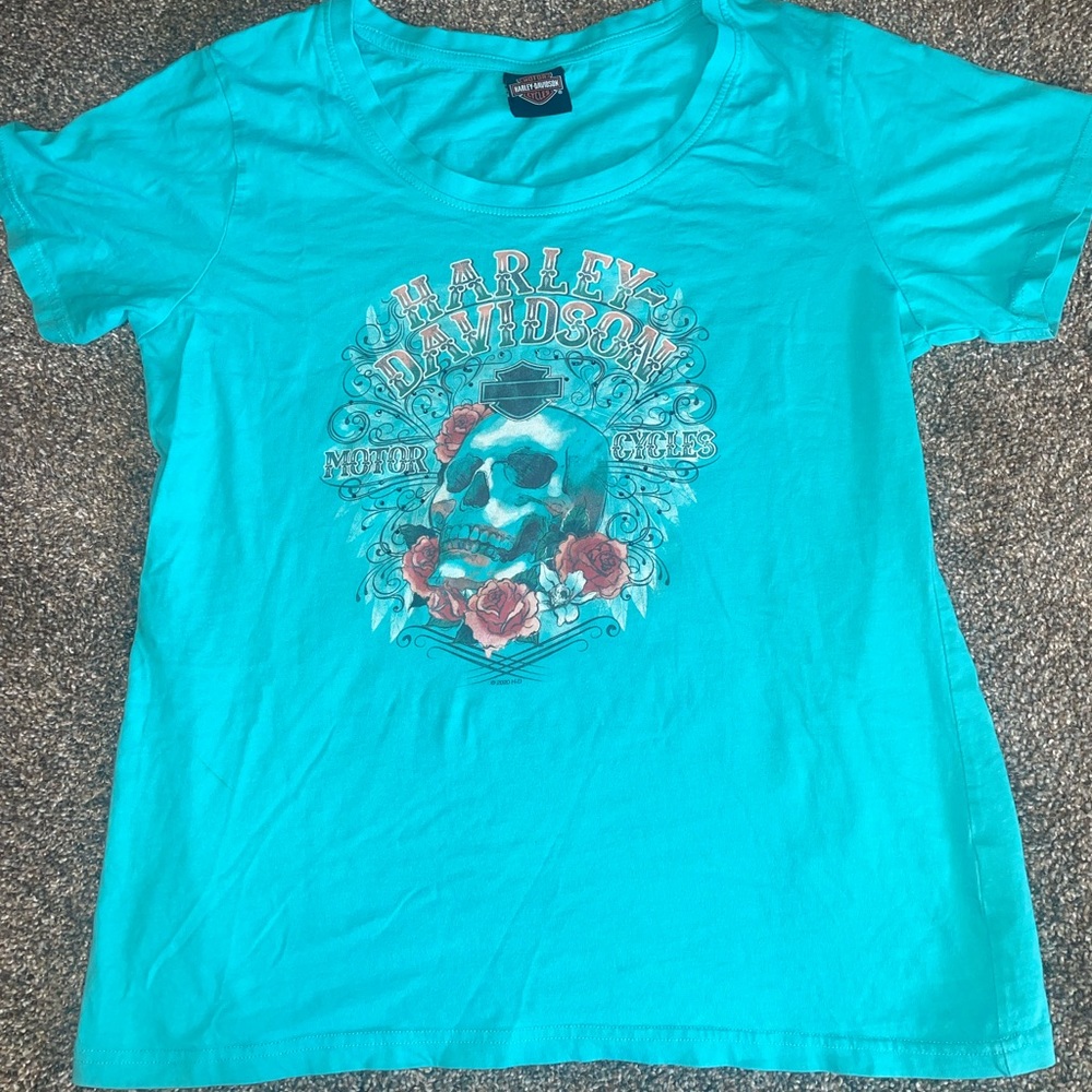Womens Harley Davidson shirt size L